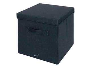 Storage Box Leitz Fabric L, grey, 2 pcs.