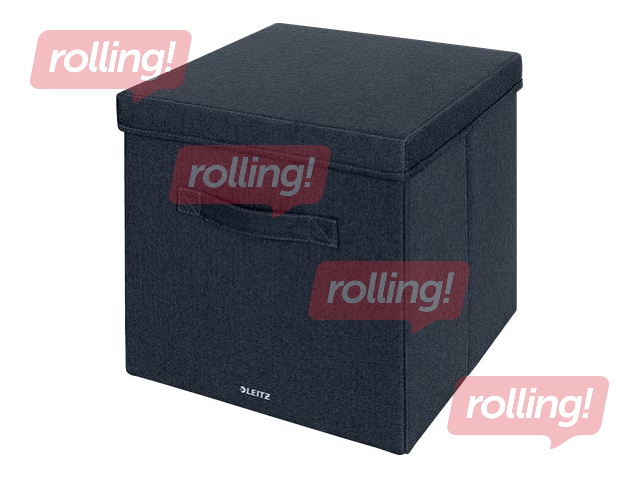 Storage Box Leitz Fabric L, grey, 2 pcs.