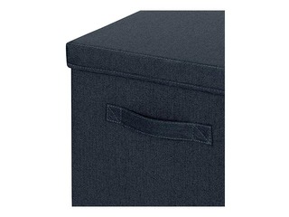 Uzglabāšanas kastes Leitz Fabric L, pelēkas, 2 gab.