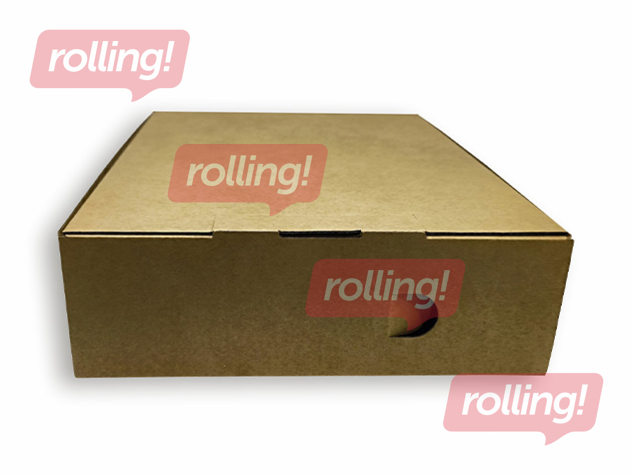 Архивная коробка SM·LT 335x250x82мм, картонная, коричневая