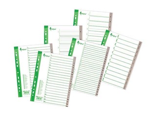 Index Forpus A-Z, A4+, PP, grey