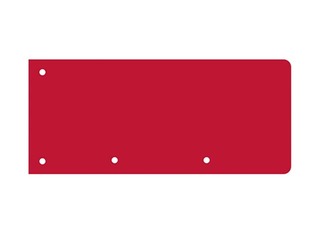 Разделители для документов, красные, 10.5x24см, 40 шт.