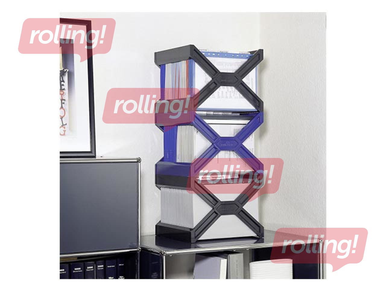 Держатель для подвесных папок Durable, чёрный