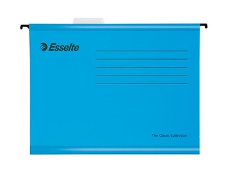 Подвесные папки Esselte Classic, синие