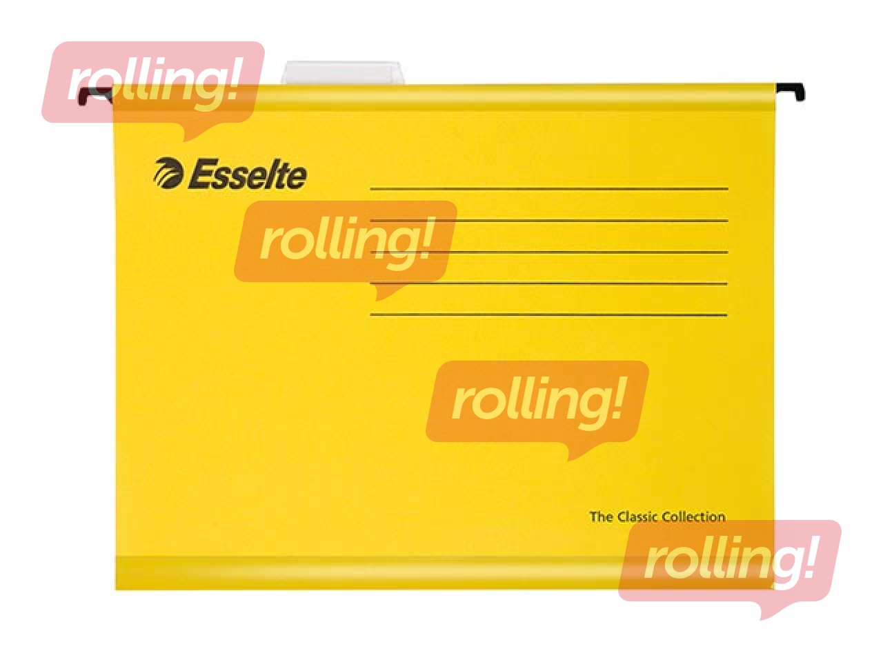 Iekarināmie vāki Esselte Classic, dzelteni