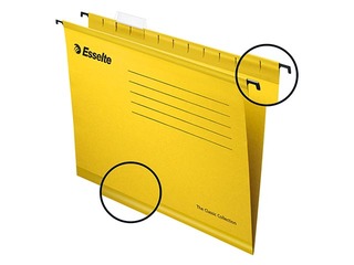 Iekarināmie vāki Esselte Classic, dzelteni