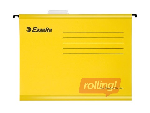 Rippkaaned Esselte Classic, A4, kollane