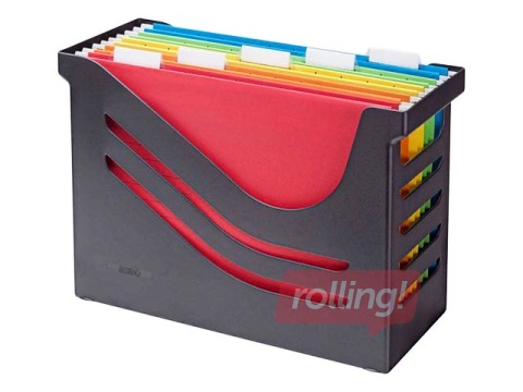 Box for suspension files Jalema, Set: 5 files, black