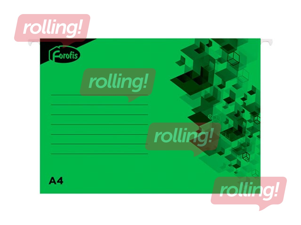 Iekarināmie vāki Forofis, zaļi