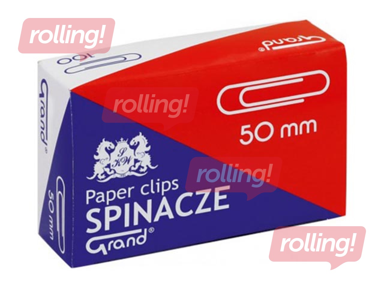 Paper clips Grand, 50mm, 100 pcs.