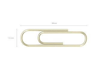 Binder clips ErichKrause, 28mm, 100 pcs.