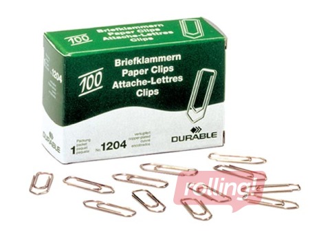 Saspraudes Durable, vara krāsā, 26mm, 100 gab.