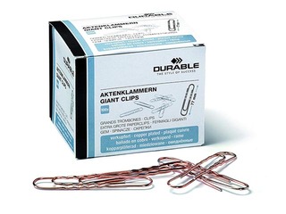 Binder clips Durable, 77 mm, 100 pcs., copper color 