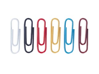Paper clips ALCO, colored, 32mm, 100 pcs.