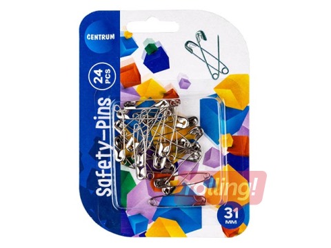 Angļu saspraudes 31mm,  24 gab.