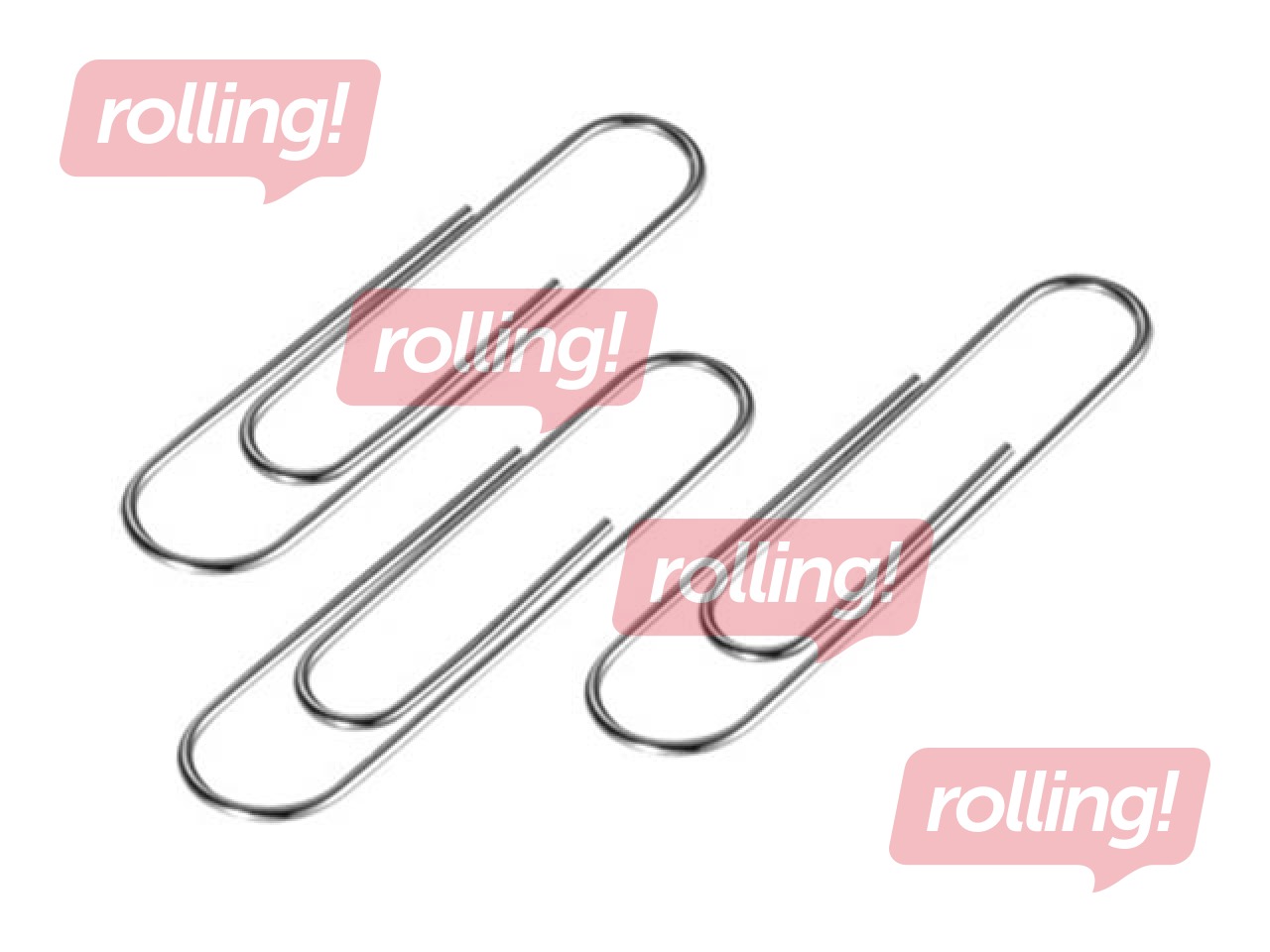 Paper clips Forofis, 33mm, 1000 pcs.