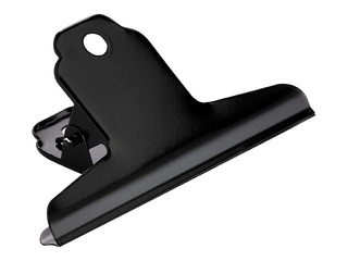 Paper clips  ALCO, black, 75x25mm, 10 pcs.