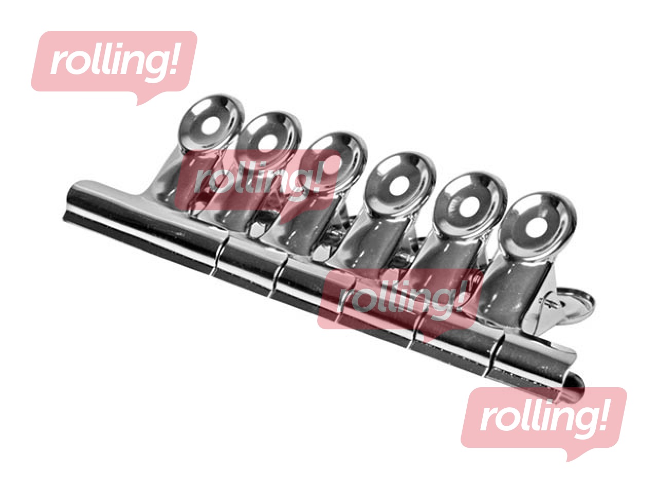 Köiteklambrid Forofis, 50 mm, 6 tk, hõbedane