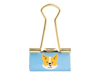 Metāla klipši papīram Happy Color, dažādās krāsās, 6 gab.