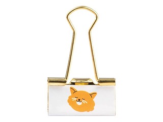 Metāla klipši papīram Happy Color, dažādās krāsās, 6 gab.