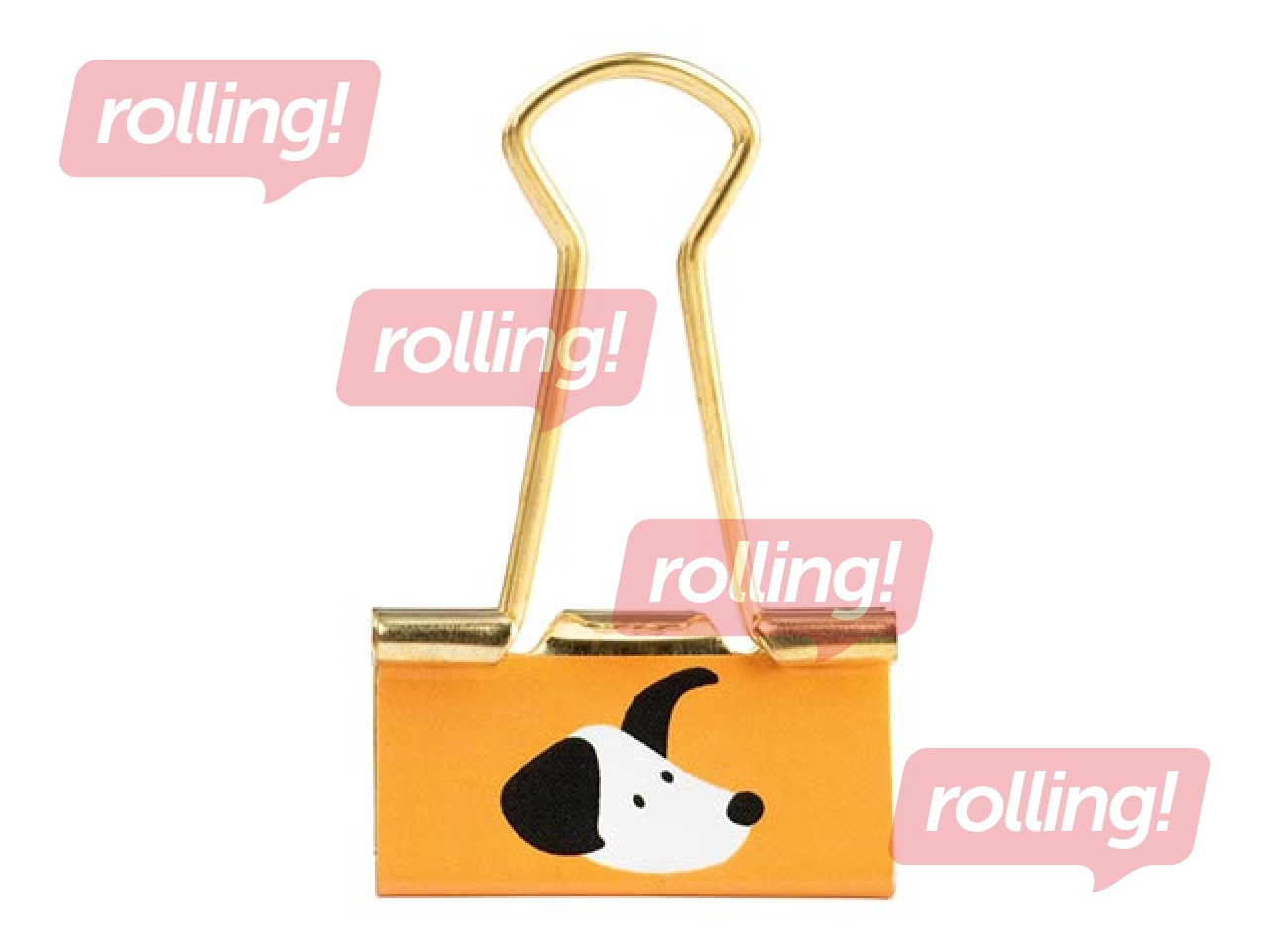 Metāla klipši papīram Happy Color, dažādās krāsās, 6 gab.