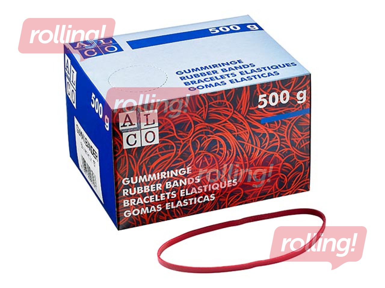 Rubber bands Alco, 80x4mm, 500g