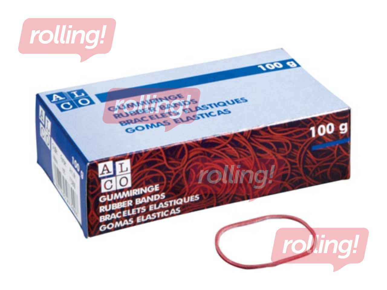 Rubber bands Alco, 40mm,100g