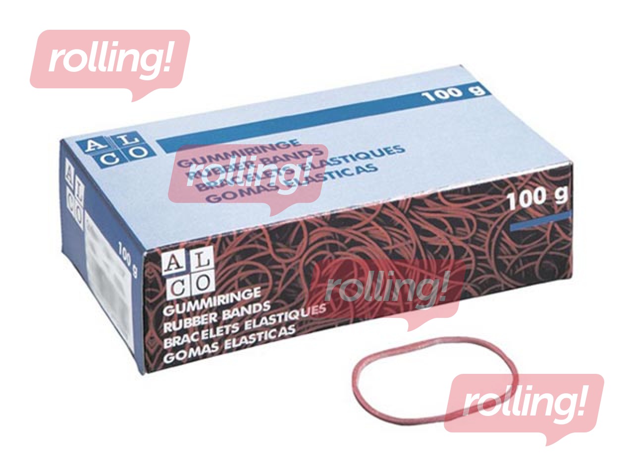 Rubber bands Alco, 50mm, 100g