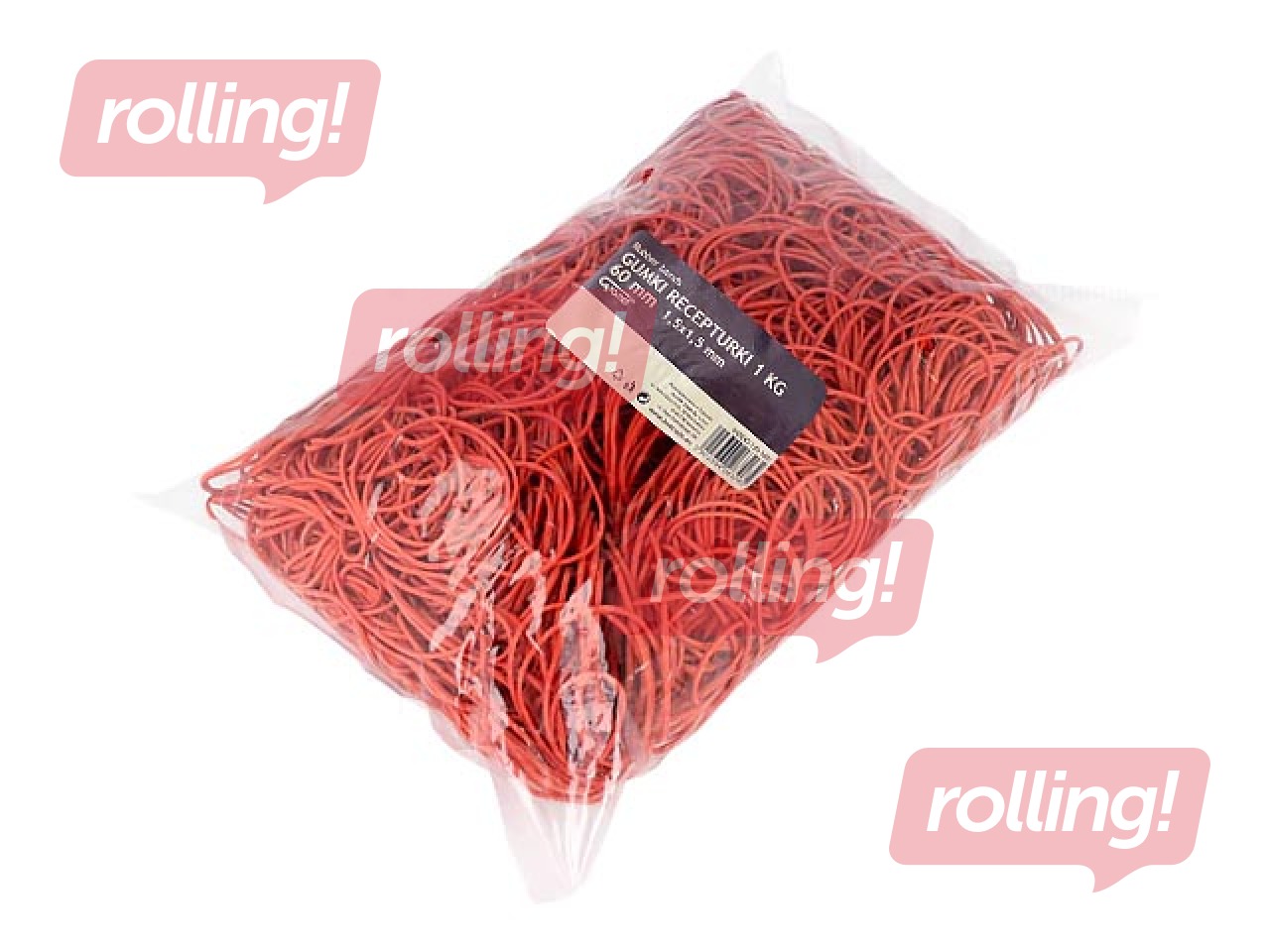 Rahakummid, punane, 60mm, 1kg