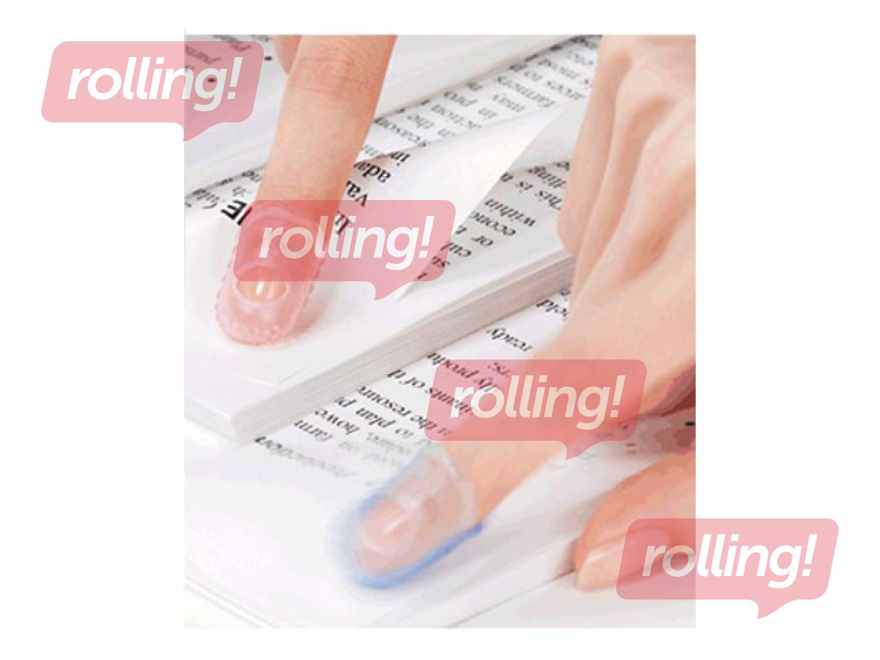 Sõrmekumm, erinevat värvi, 2 tk.