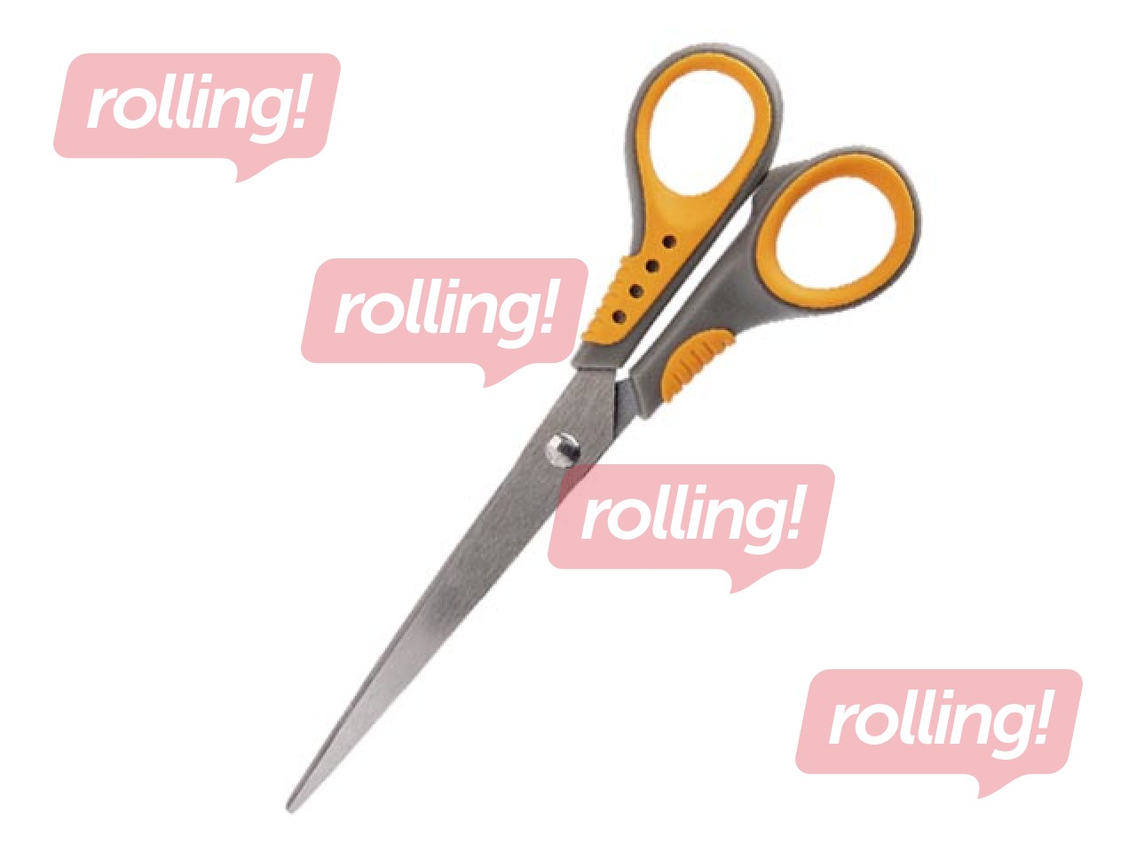 Šķēres Office Point, Soft-Grip, 15.5cm