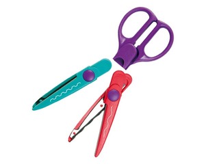 Šķēres Milan Zig-Zag ar maināmiem 8 asmeņiem 16 cm