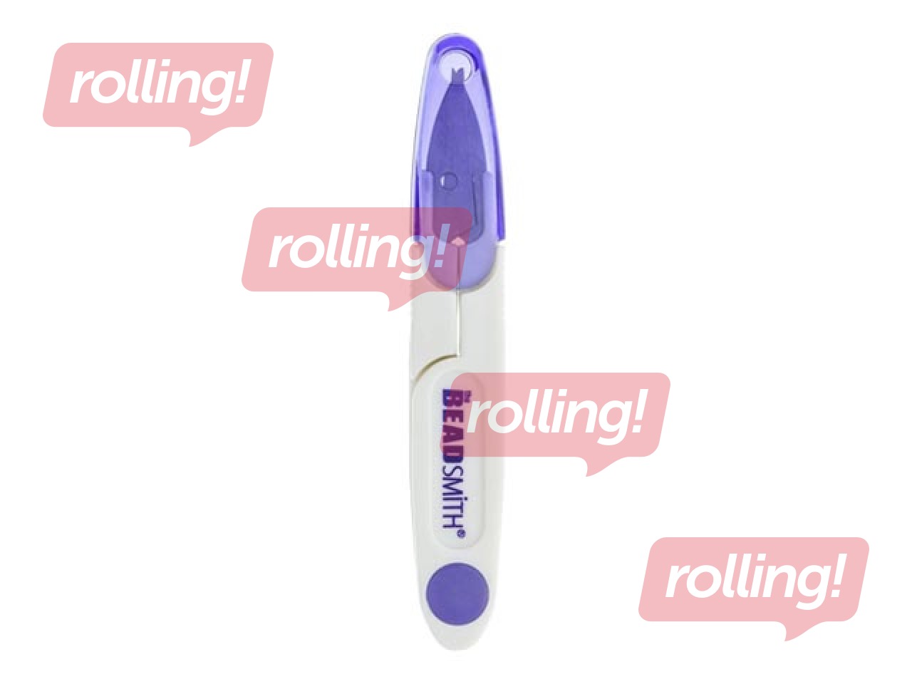 Šķēres diegu griešanai ar drošības uzgali