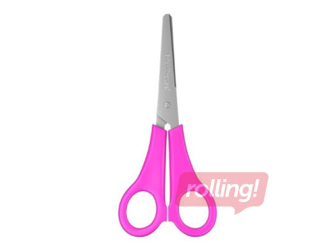 Children's scissors ErichKrause, JOY, for left-handed users, neon pink, 13.5cm