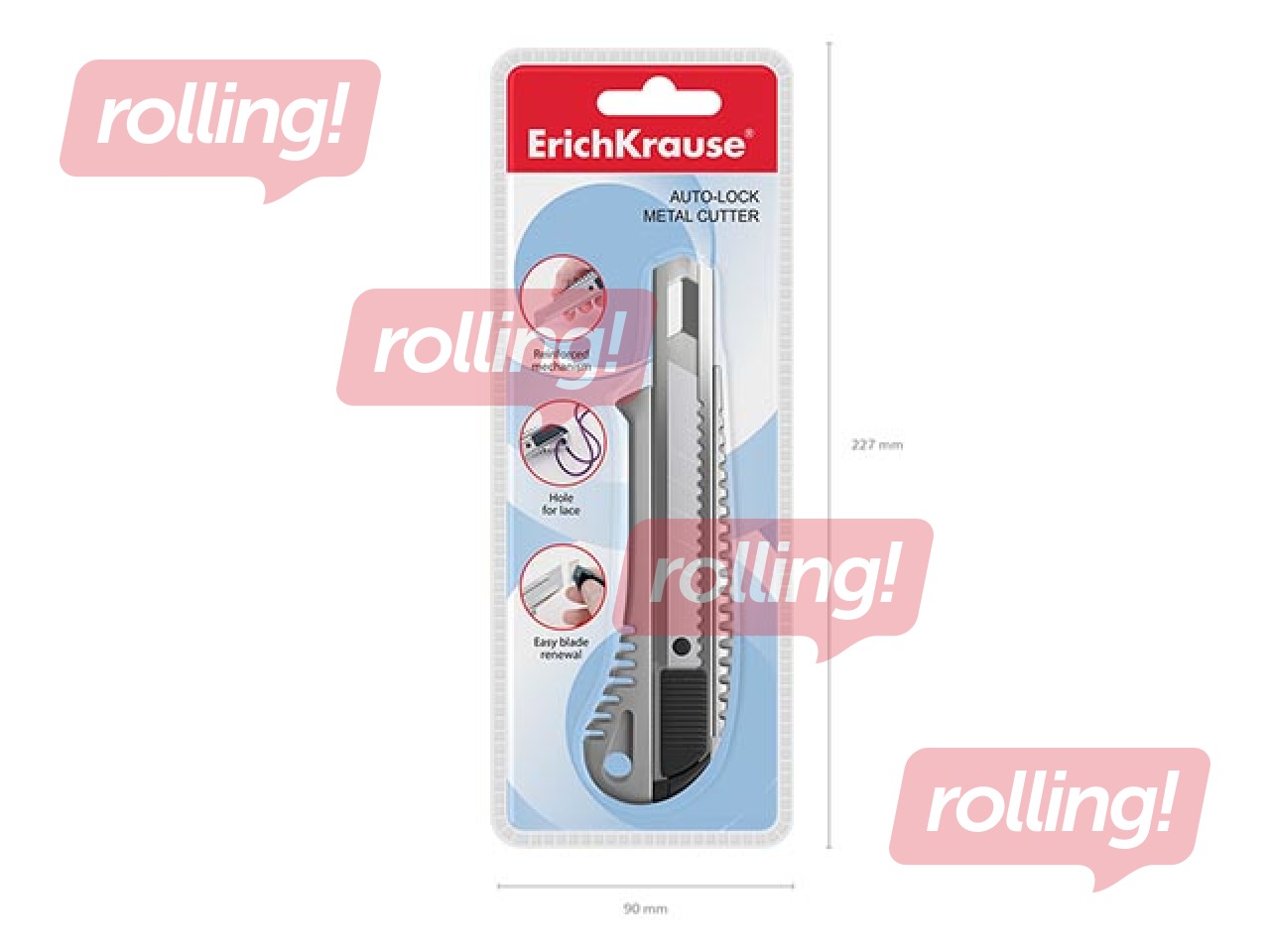 Metal cutter ErichKrause, 18mm