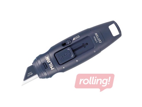 Blade cutter Milan, Stick, with ceramic blade, navy blue