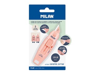 Nazis kancelejas Milan, Stick, ar keramikas asmeni, rozā