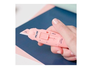 Nazis kancelejas Milan, Stick, ar keramikas asmeni, rozā