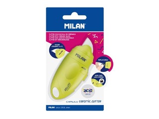 Blade cutter Milan, Capsule Acid, with ceramic blade, yellow