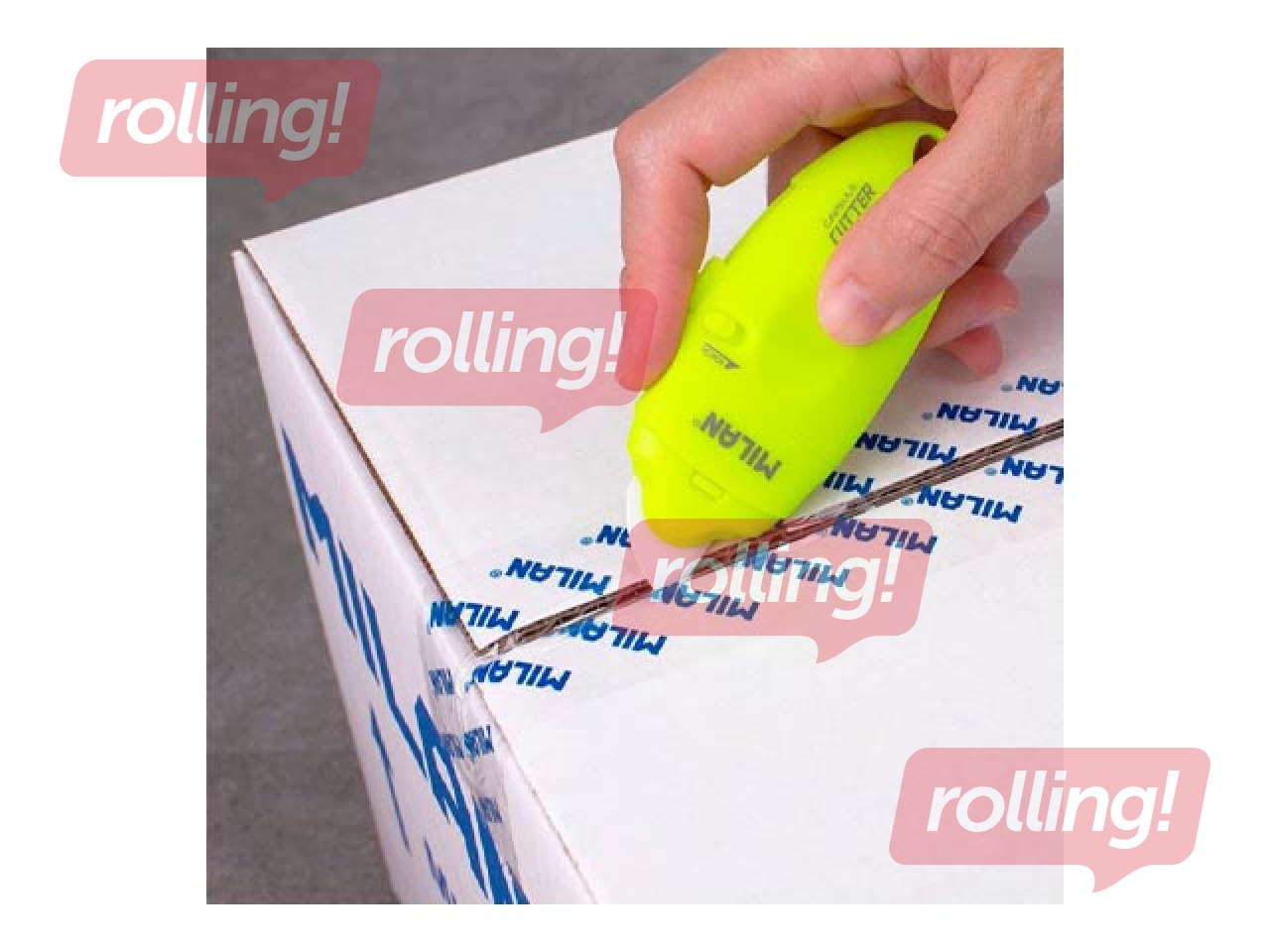 Blade cutter Milan, Capsule Acid, with ceramic blade, yellow