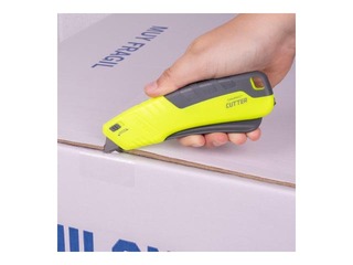 Канцелярский нож Milan, Compact Acid, с керамическим лезвием, жёлтый