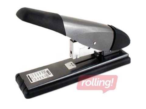 Stapler EAGLE 8538 heavy duty graphite, up to 100 pages, black/grey