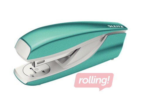 Stapler Leitz 5502 WOW, 30 sheets, ice blue