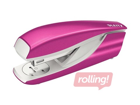 Stapler Leitz 5502 WOW, 30 sheets, pink