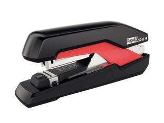 Klammerdaja Rapid SO60 Omnipress Super flatclinch, 60 lehte, must/punane