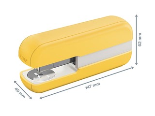 Skavotājs Leitz Cosy, 30 lapām, dzeltens