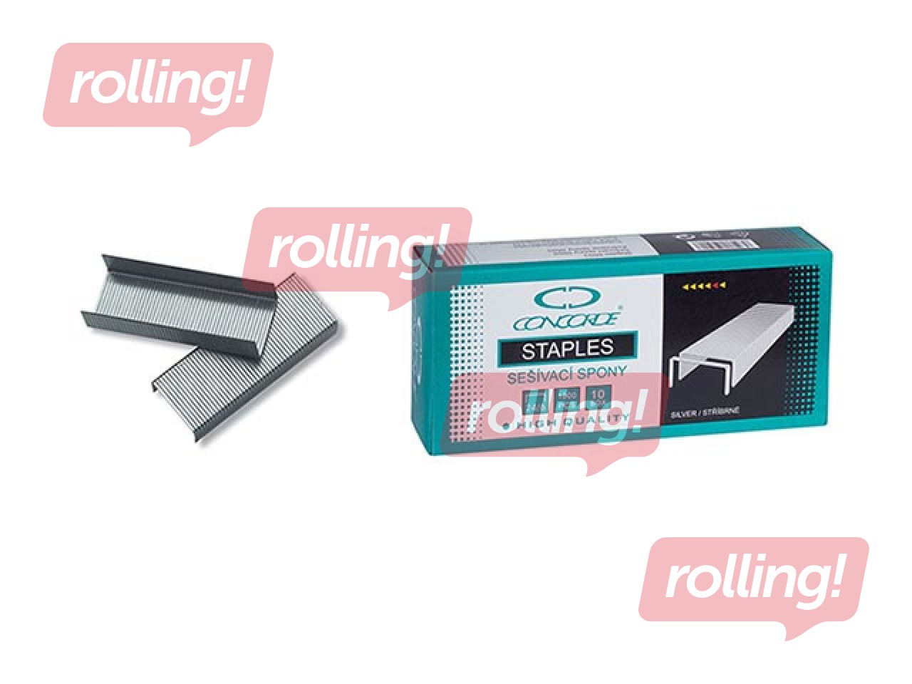 Staples Concorde Nr.24/6, 1000 pcs.
