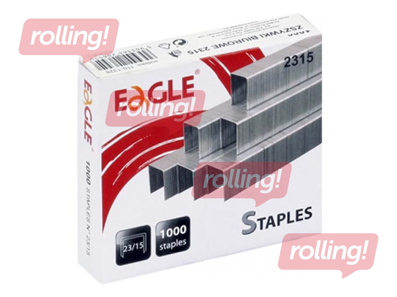 Staples Eagle Nr.23/15, 1000 pcs.