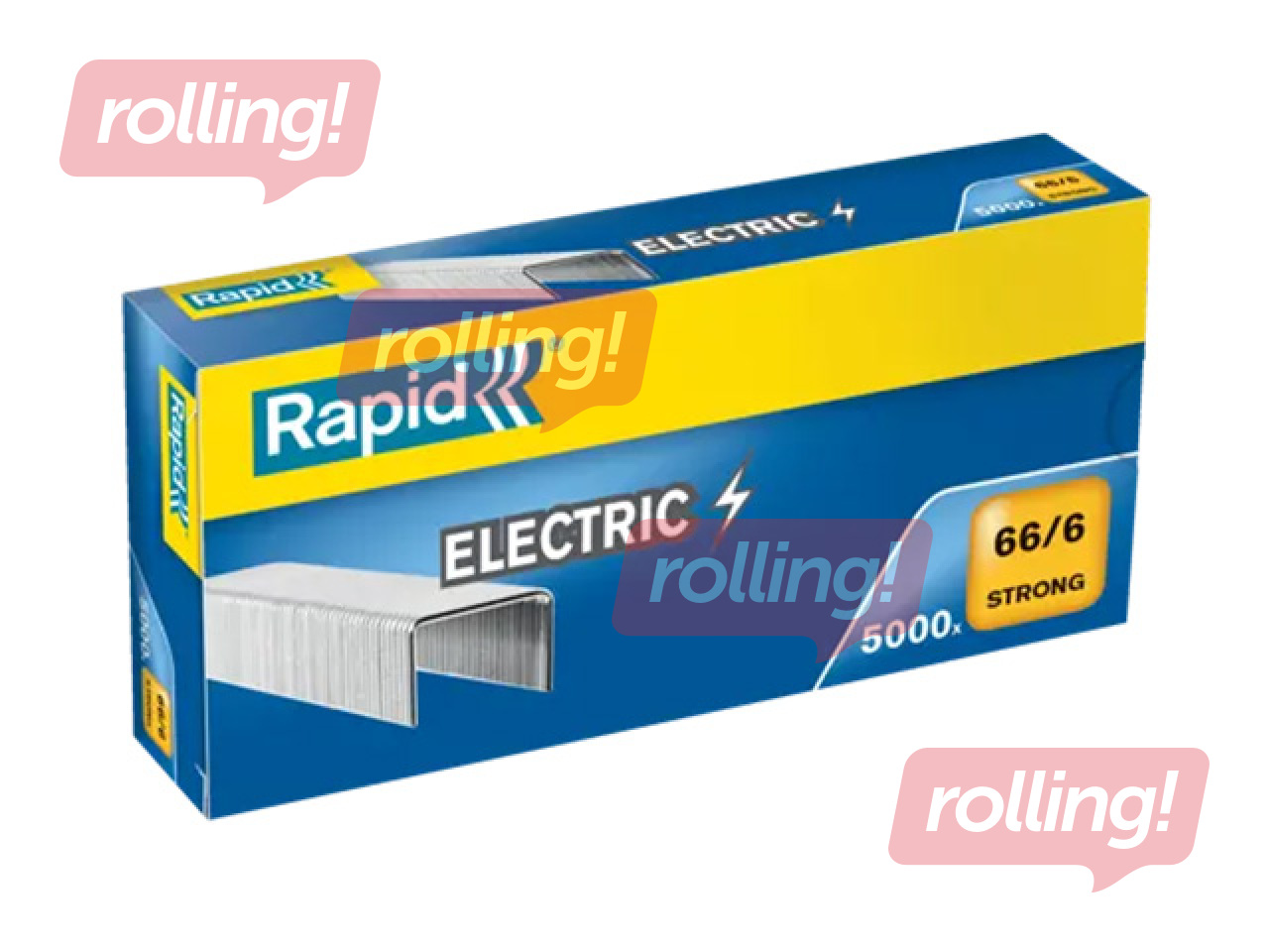 Staples Rapid, Strong 66/6, 5000 pcs