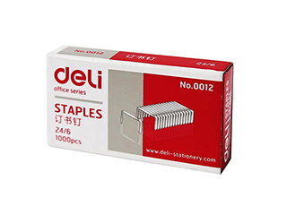 Скобы Deli Nr. 24/6, 1000 шт.